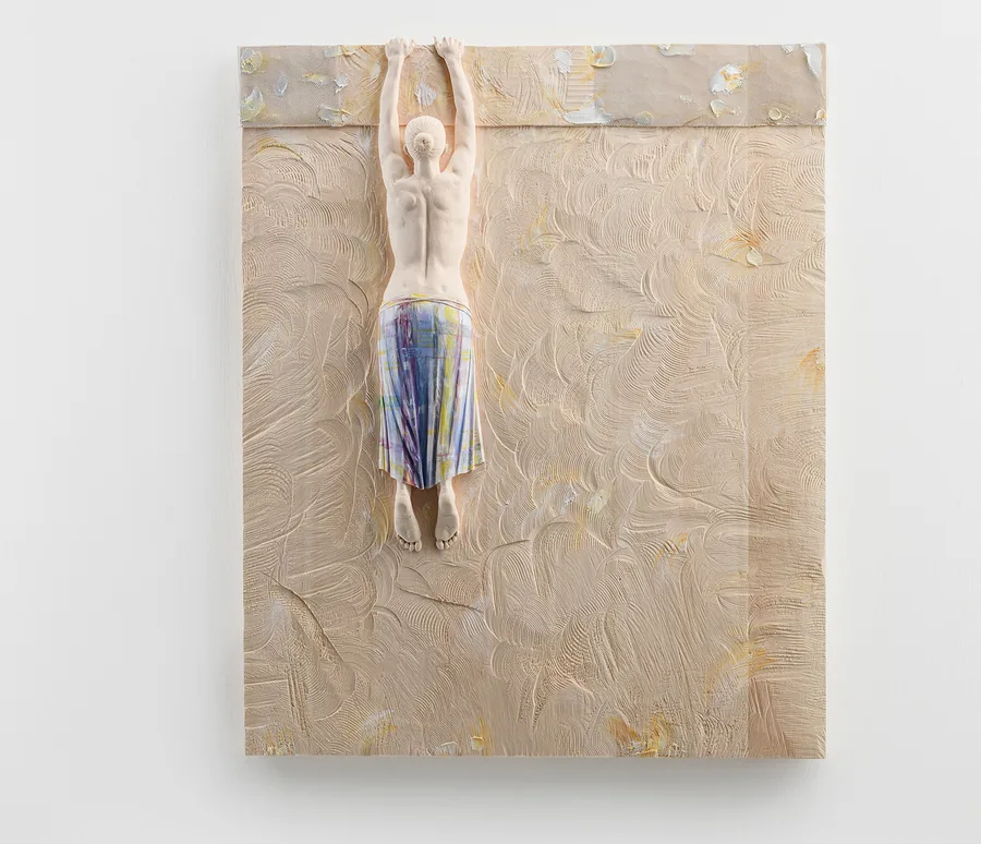 Life is Hard (Woman) — Linde · 90 × 76 cm