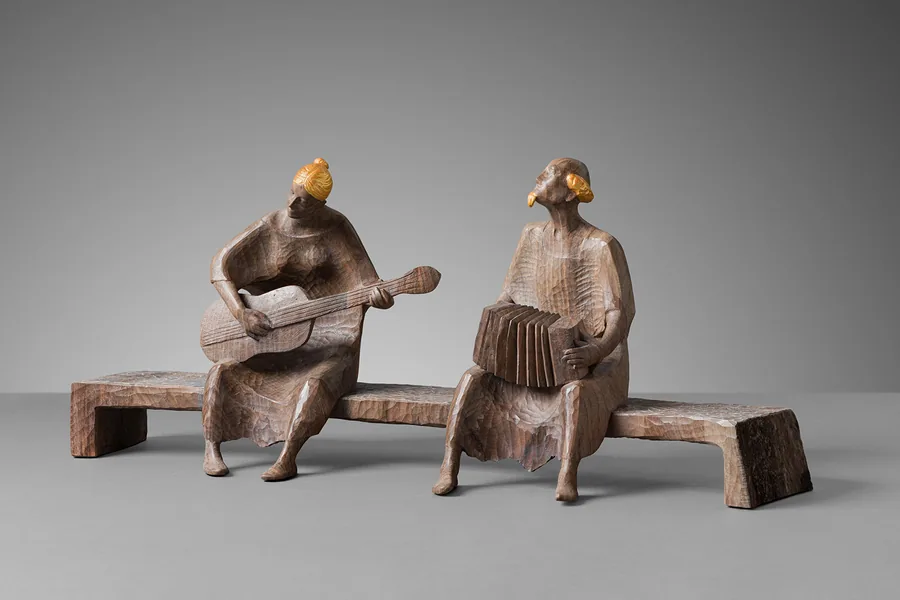 Duet — Noce · 56 × 24 cm
