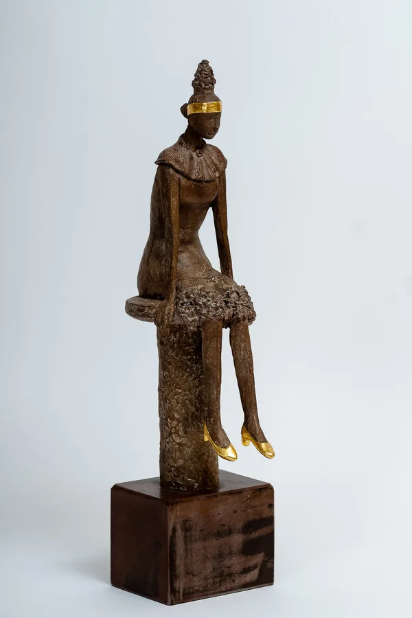 Cultura Ncuei — Bronzo · 44 cm