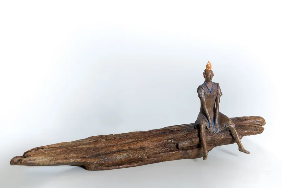 Cultura – Nature — Bronzo · 52 × 18 cm