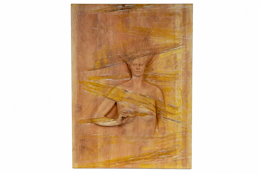 Why — Zirbelkiefer · 64 × 46 cm