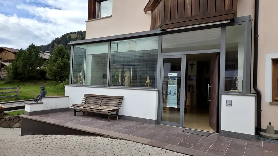 The studio from outside, Via Col da Lech 20